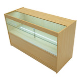 Mostrador Comercial con Luz LED C1500 – Arce