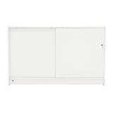 Mostrador Comercial con Luz LED C1500 – Blanco