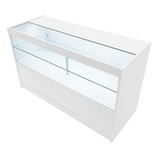 Mostrador Comercial con Luz LED C1500 – Blanco