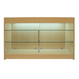 Mostrador Comercial con Luz LED K1500 – Arce