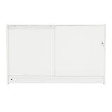 Mostrador Comercial con Luz LED K1500 – Blanco