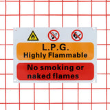 Jaula Plegable para Botellas de Gas - 181cm x 116cm x 57cm  - Roja