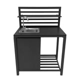 Cocina exterior modular de aluminio - Set de 3 piezas