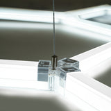 Luz LED Hexagonal de Techo (x10 Hexágonos)