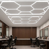 Luz LED Hexagonal de Techo (x10 Hexágonos)