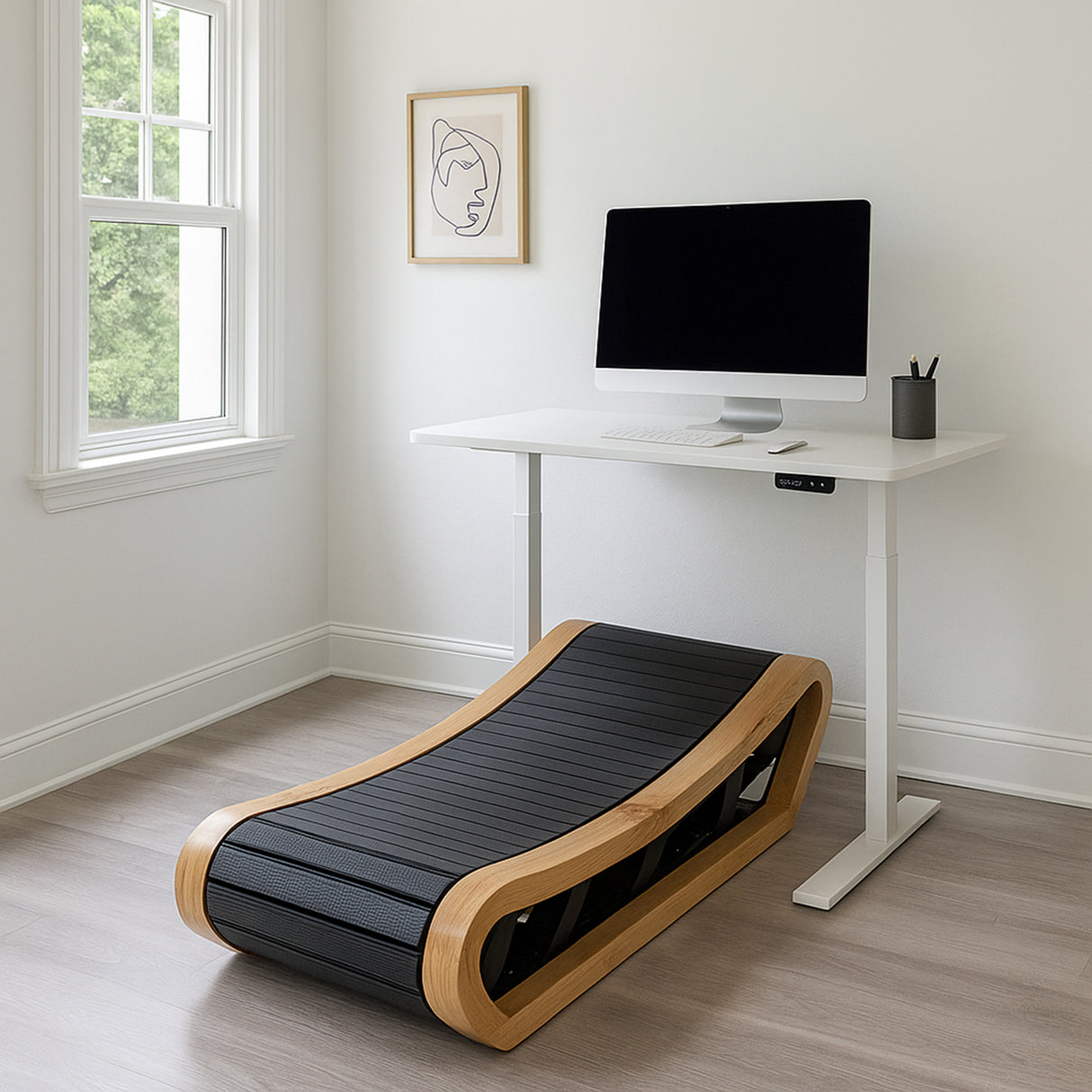 Cinta de Correr Curva – Roble Claro