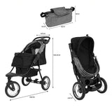 Cochecito para Mascotas - Gris