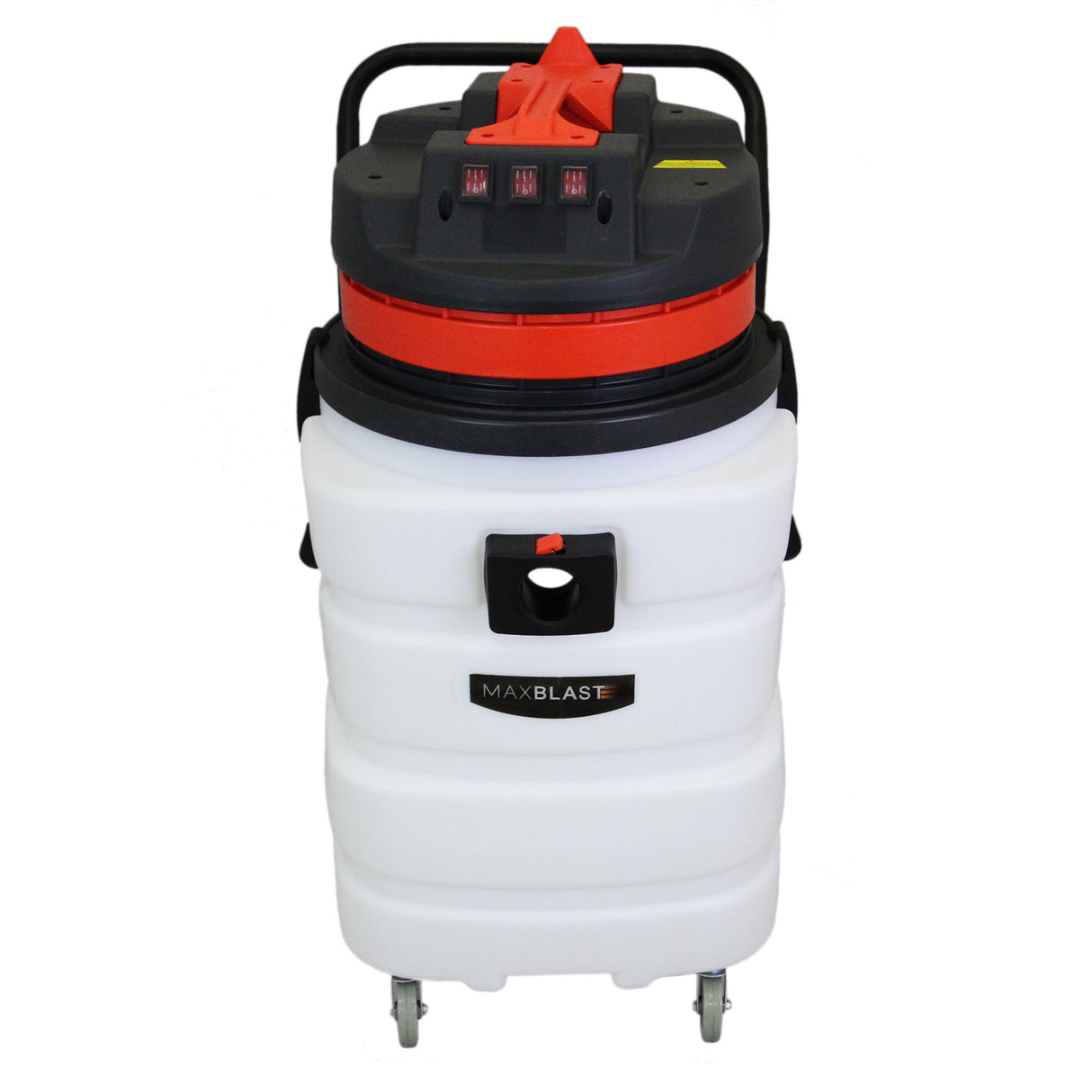 Aspiradora industrial 90L y postes para canalones de 7,2m