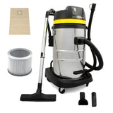 Aspiradora industrial 60L y postes para canalones de 7,2m