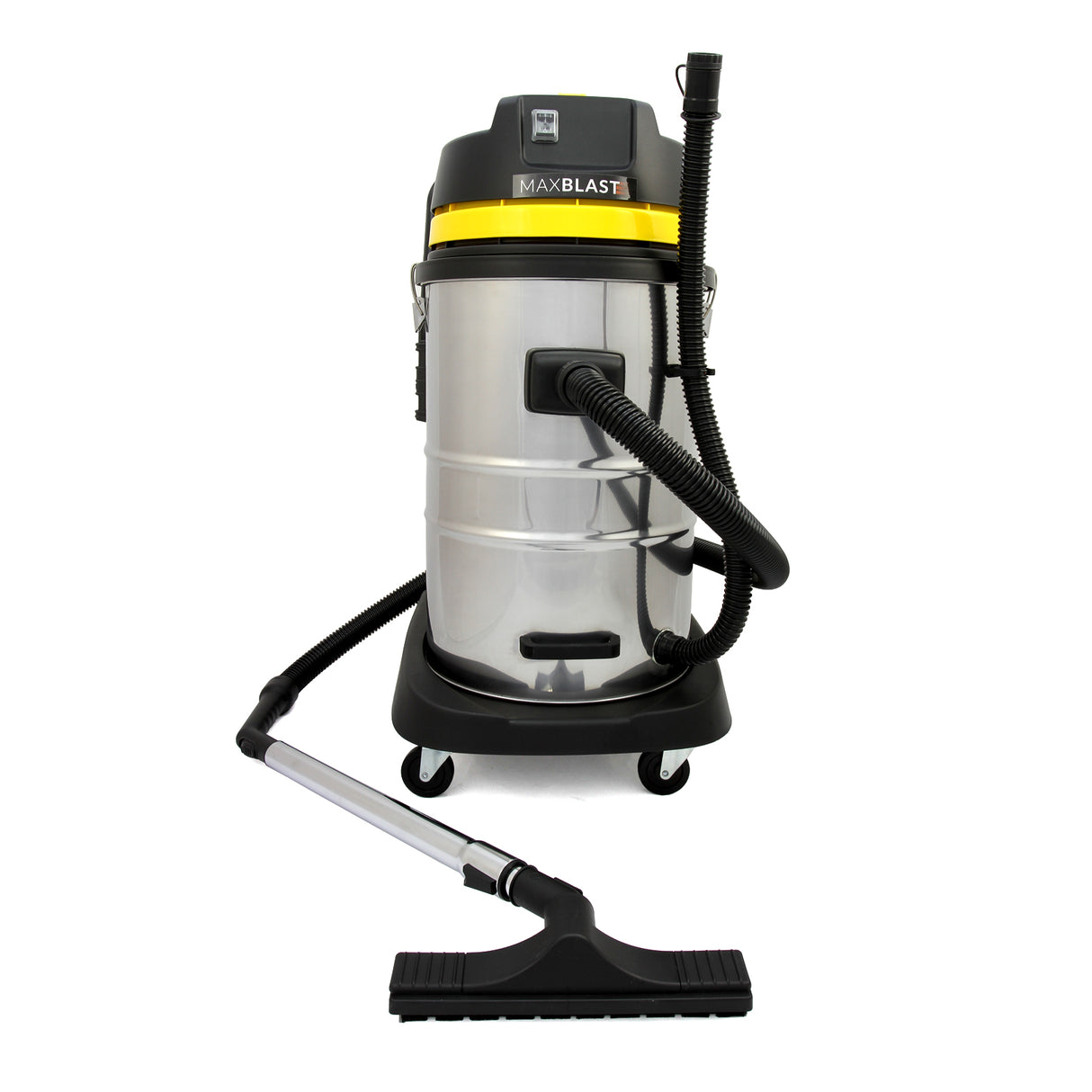 Aspiradora industrial 50L y postes para canalones de 7,2m