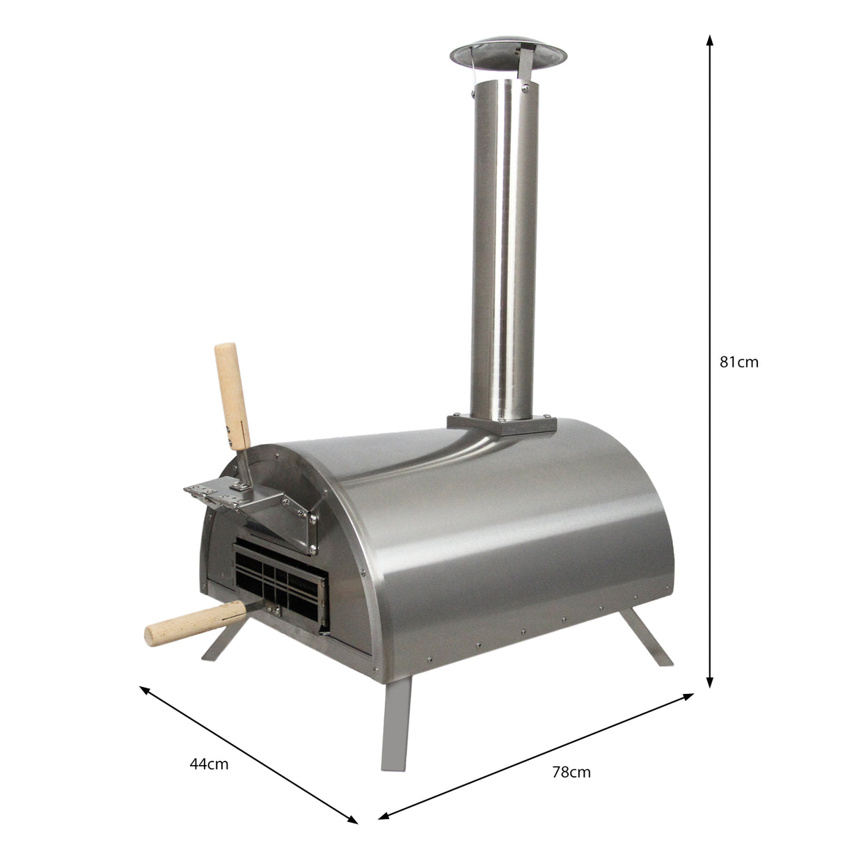 Set Sofa Esquinero de aluminio Antracita + Horno de mesa para Pizza