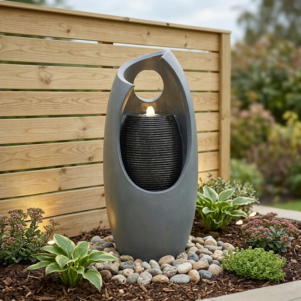 Fuente de Agua Eléctrica para Jardín "Radiant Falls"