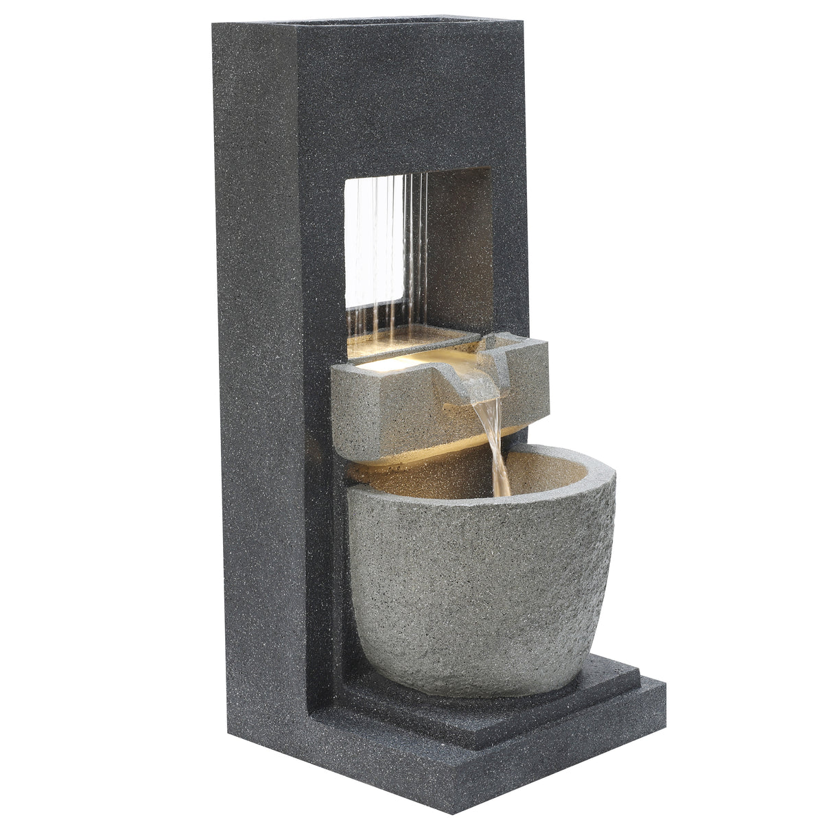 Fuente de Agua Eléctrica para Jardín "Cascade Springs"