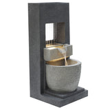 Fuente de Agua Eléctrica para Jardín "Cascade Springs"