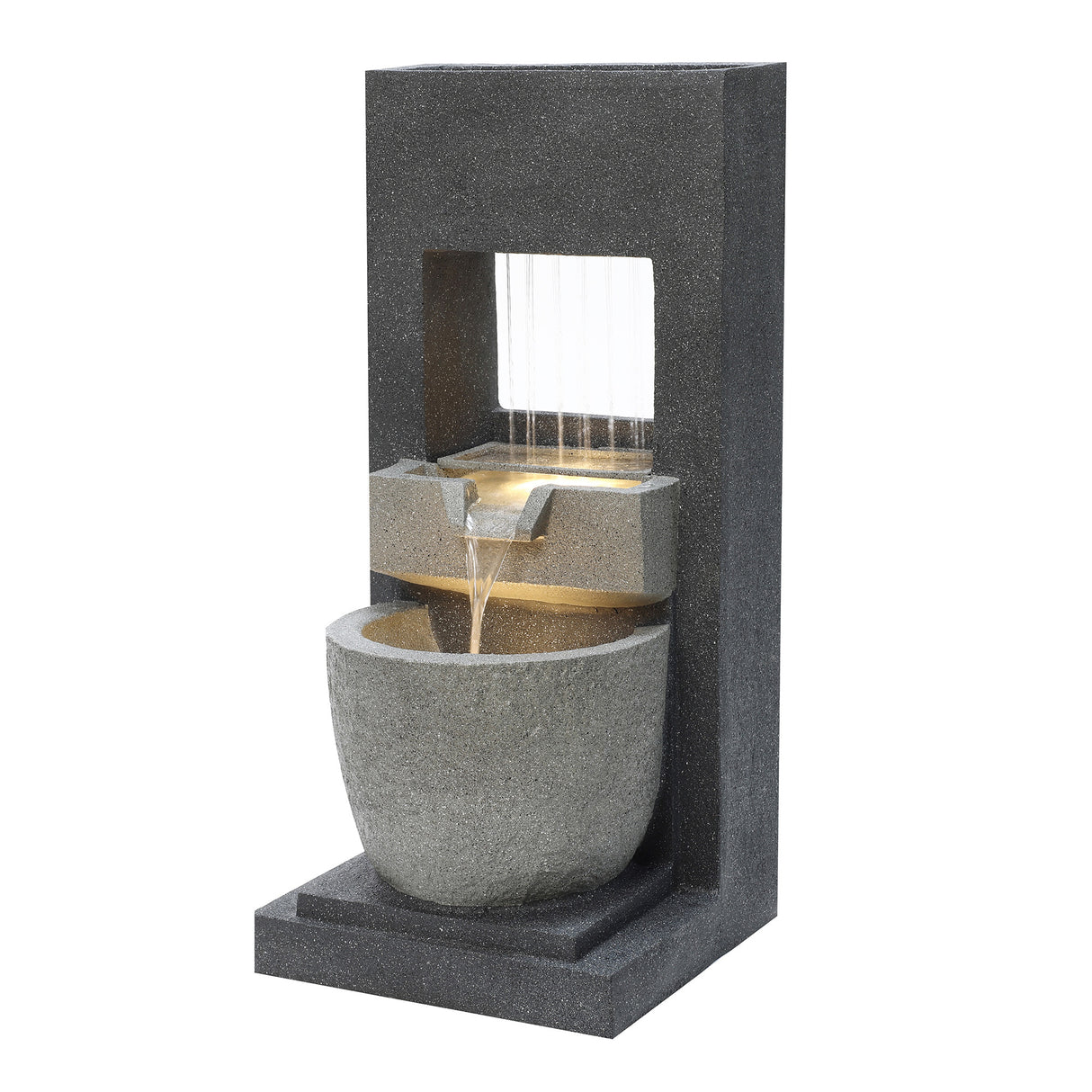 Fuente de Agua Eléctrica para Jardín "Cascade Springs"