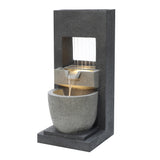 Fuente de Agua Eléctrica para Jardín "Cascade Springs"