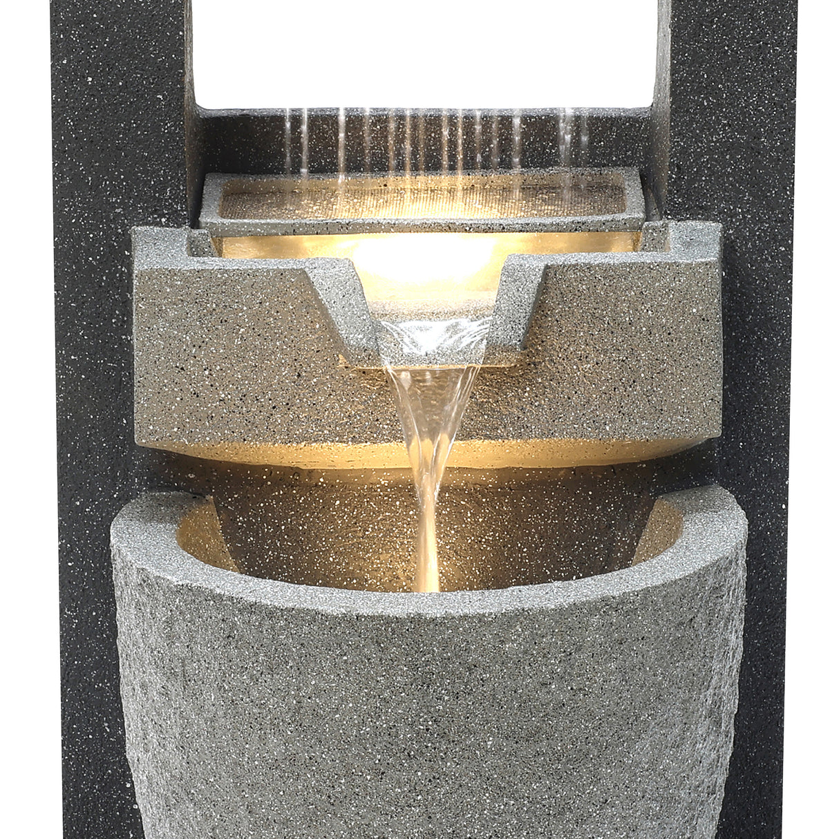 Fuente de Agua Eléctrica para Jardín "Cascade Springs"