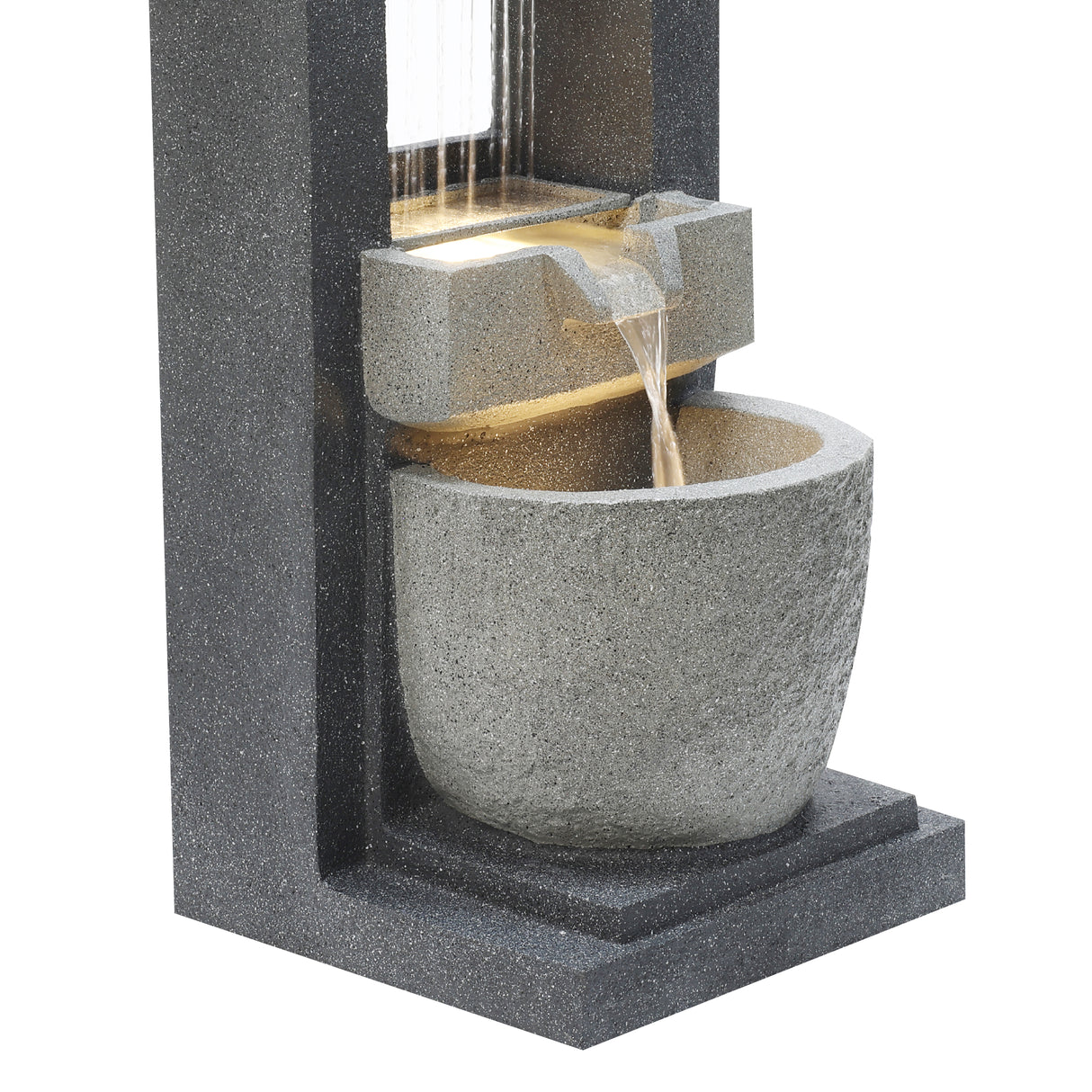 Fuente de Agua Eléctrica para Jardín "Cascade Springs"