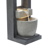 Fuente de Agua Eléctrica para Jardín "Cascade Springs"