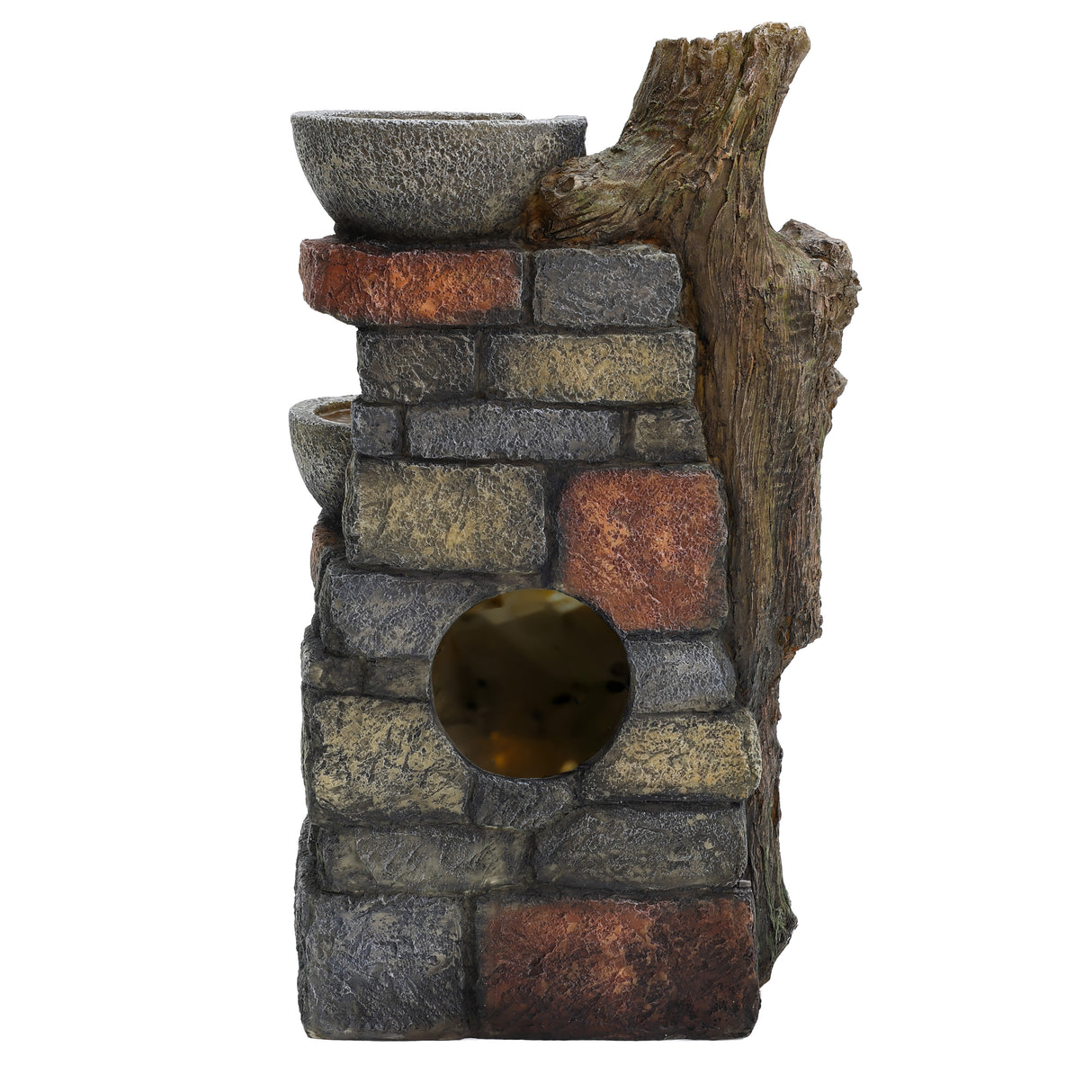 Fuente de Agua Eléctrica para Jardín "Rustic Brook"