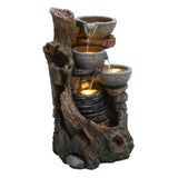 Fuente de Agua Eléctrica para Jardín "Rustic Brook"