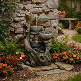 Fuente de Agua Eléctrica para Jardín "Rustic Brook"
