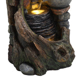 Fuente de Agua Eléctrica para Jardín "Rustic Brook"