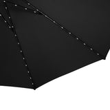 Parasol LED inclinable de 2,7 m – Negro
