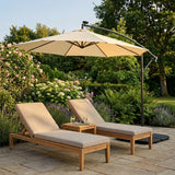 Parasol Excéntrico de 3 m – Crema