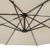 Parasol Excéntrico de 3 m – Crema