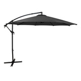 Parasol Excéntrico de 3 m – Gris
