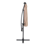 Parasol Excéntrico LED de 3 m – Beige