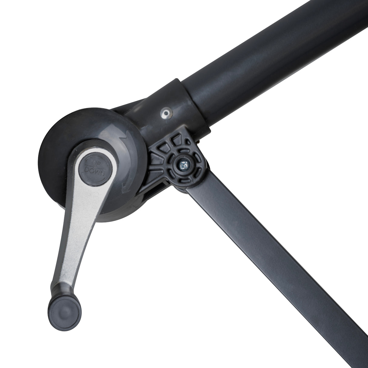 Parasol Excéntrico LED de 3 m – Crema