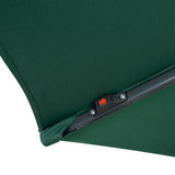 Parasol Excéntrico LED de 3 m – Verde