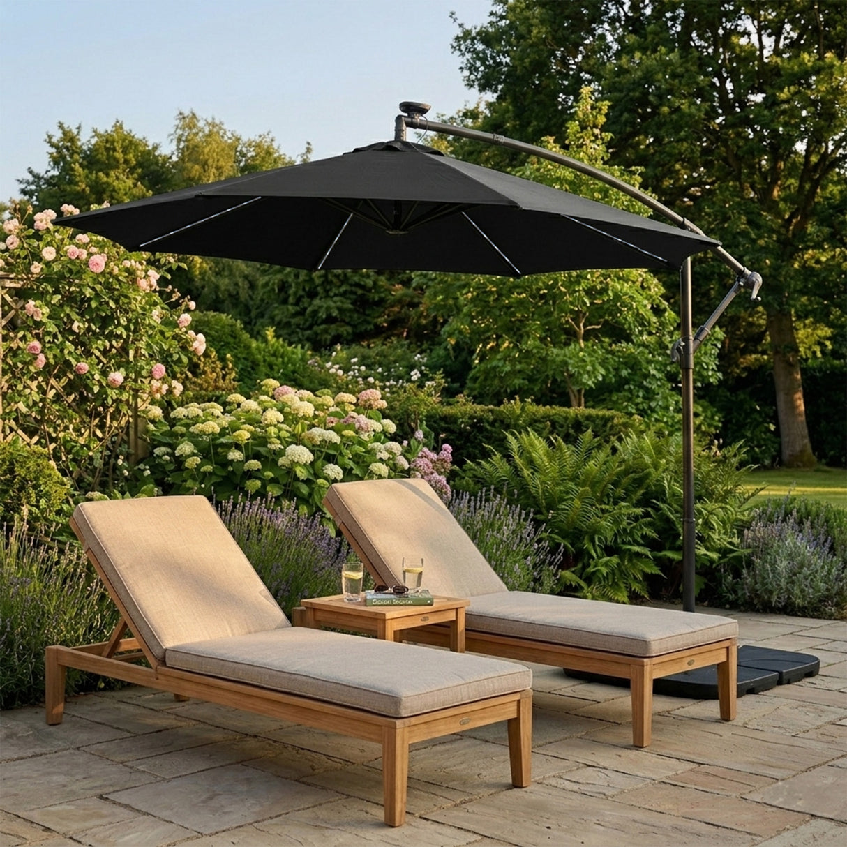 Base para Parasol Excéntrico – Cuadrada x 4