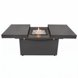 Conjunto de Muebles Reclinables para 5 Personas con Mesa Brasero