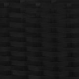 Baúl de Almacenaje de Ratán 700L – Negro