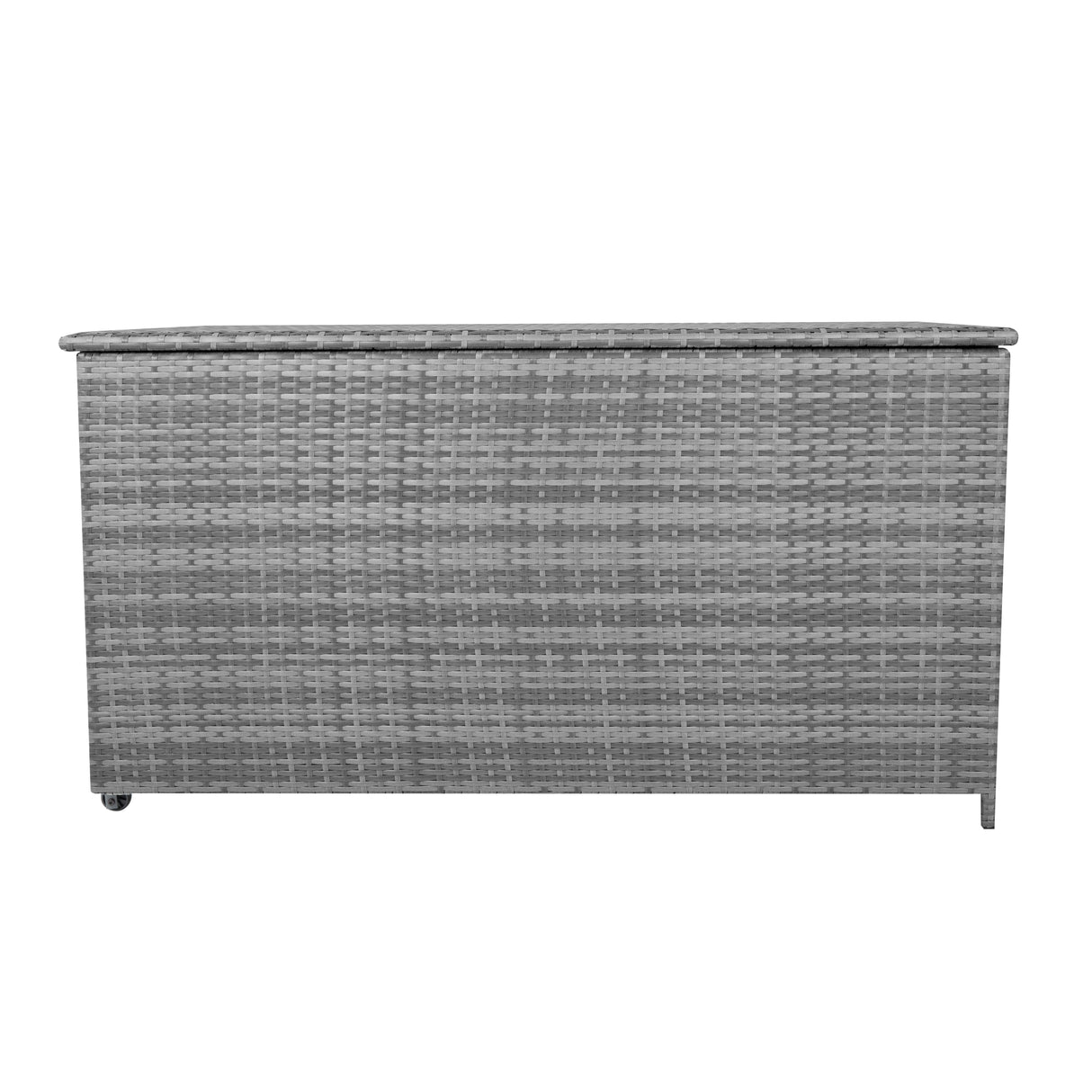 Baúl de Almacenaje de Ratán 700L – Gris