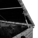 Baúl de Almacenaje de Ratán 700L – Gris