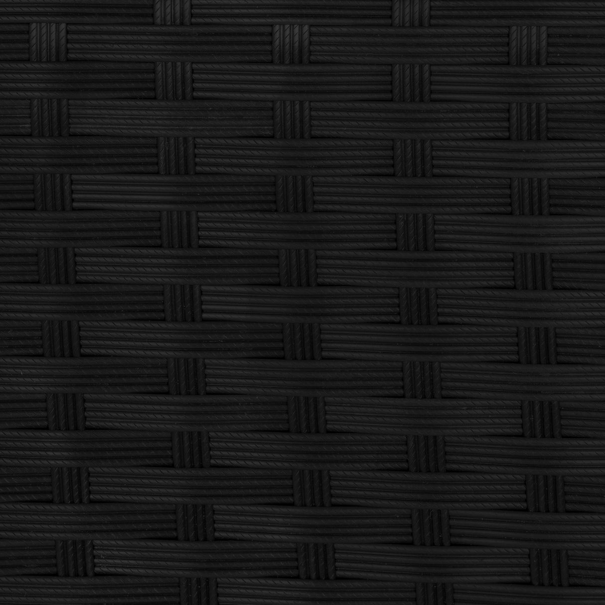 Baúl de Almacenaje de Ratán 996L – Negro