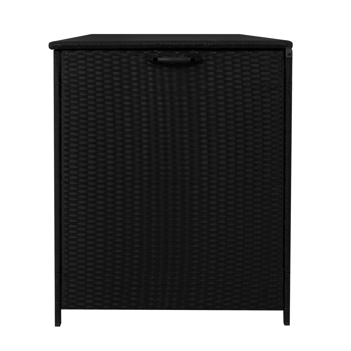 Baúl de Almacenaje de Ratán 996L – Negro