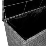 Baúl de Almacenaje de Ratán 996L – Gris
