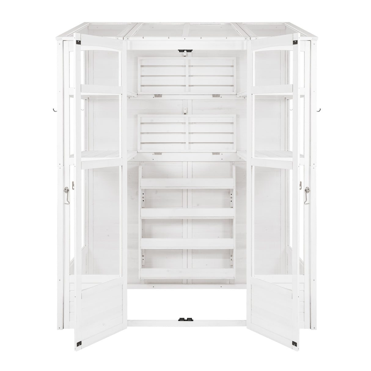 Invernadero de Madera Estilo Victoriano - Blanco