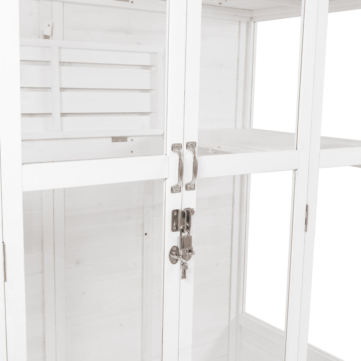 Invernadero de Madera Estilo Victoriano - Blanco