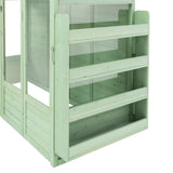 Invernadero de Madera Estilo Victoriano - Verde