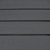 Conjunto de Ratán con Sofá Rinconera y Mesa de Madera Sintética – Negro