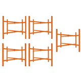 Pack de 4 Caballetes de obra + 5 Soportes para Tablero de Mampostería de 50 cm