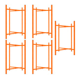 Pack de 4 Caballetes de obra + 5 Soportes para Tablero de Mampostería de 75 cm