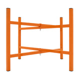 Pack de 2 Caballetes de obra + 3 Soportes para Tablero de Mampostería de 50 cm