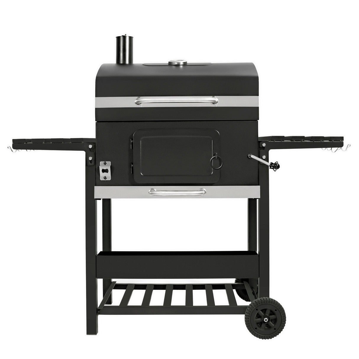 Barbacoa de Carbón XL con Ahumador